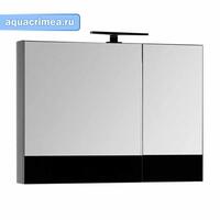 Зеркало Верона 90 цв.черный (камерино)